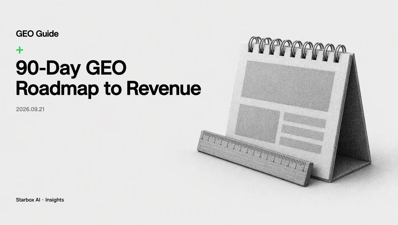 A 90-Day GEO Roadmap: From Baselines to Business Revenue