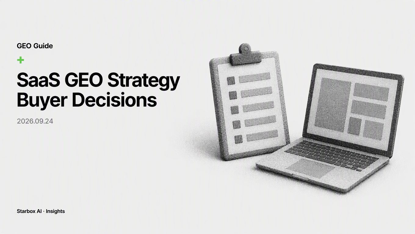 5 SaaS Buyer Decision Scenarios That Define Your GEO Strategy