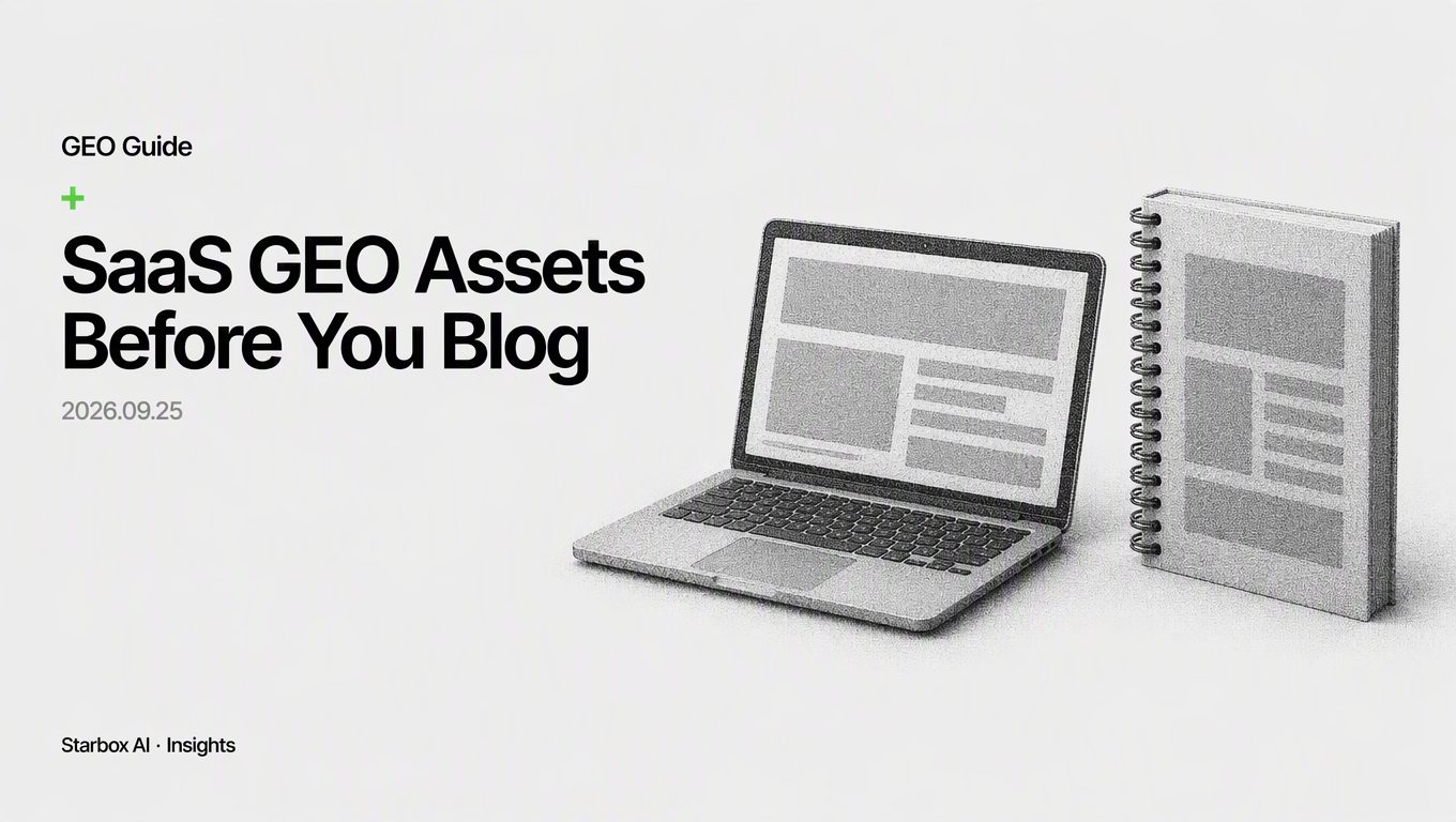 Global SaaS GEO: 4 Content Assets to Build Before Scaling Blogs