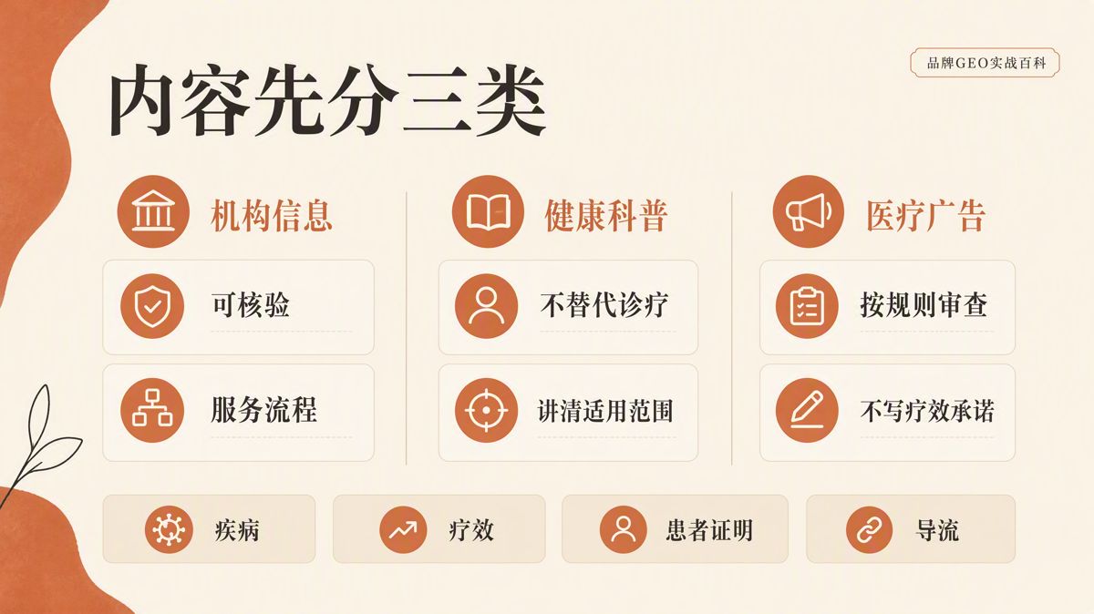 醫療機構GEO(生成式引擎優化)合規順序