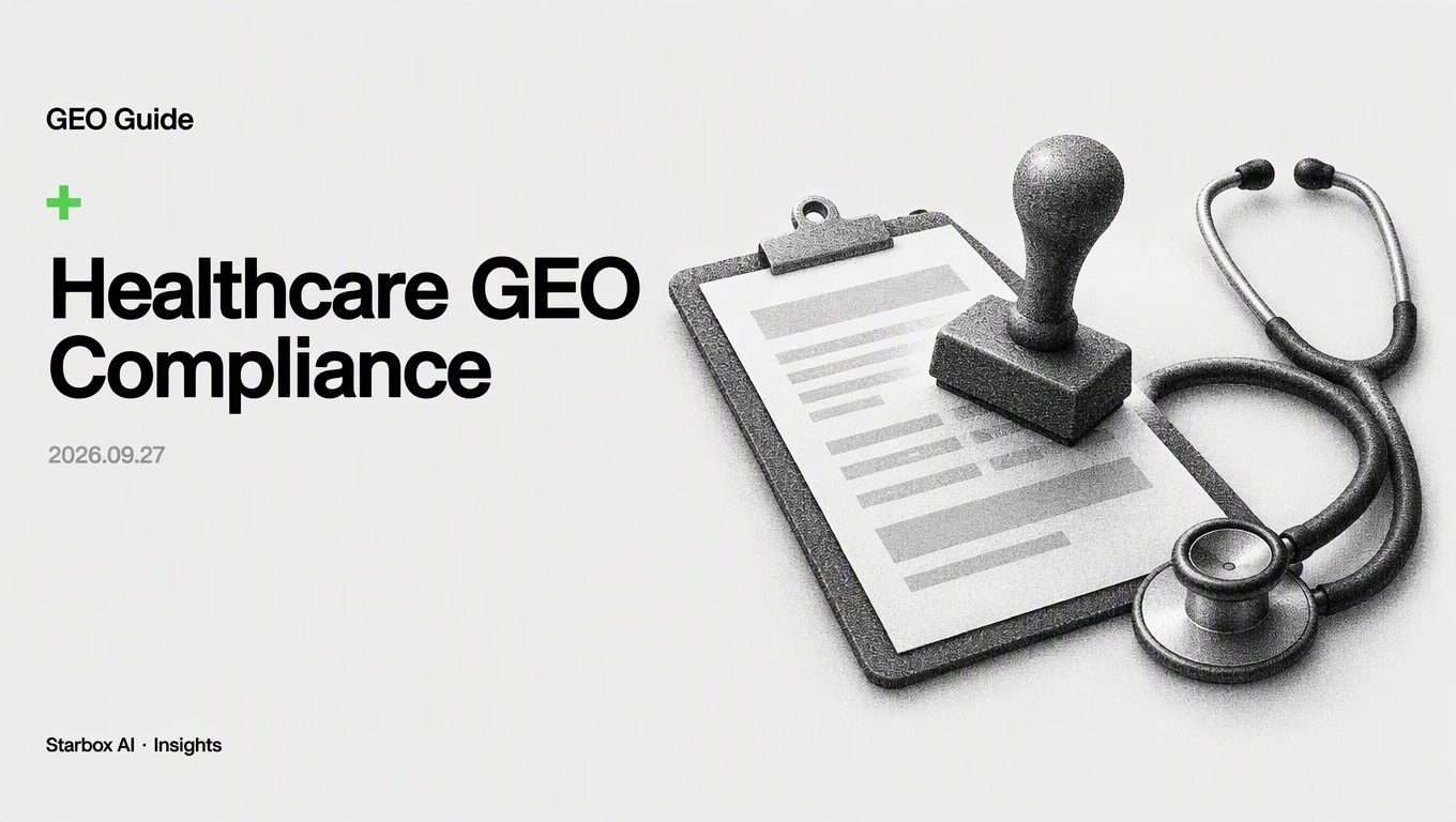 Compliance Workflow for Healthcare Generative Engine Optimization