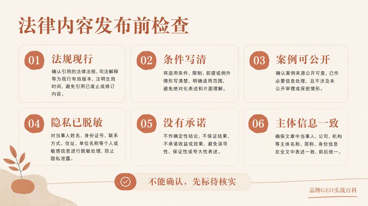 律所怎么做生成式搜索优化（GEO）