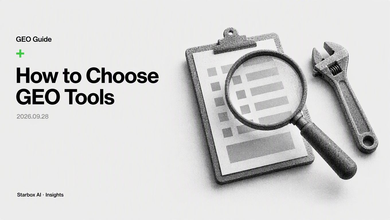 How to Choose the Right GEO Tools