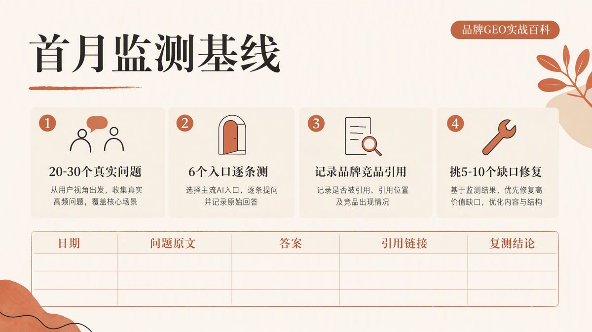 海外 GEO 监测工具怎么选?先做基线,再谈付费