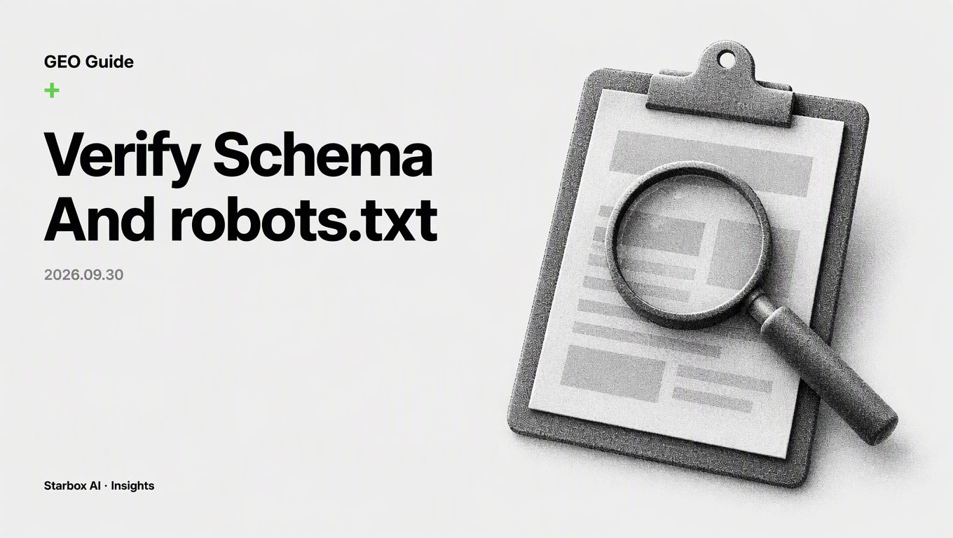 Verifying Schema Markup and robots.txt Before Launch