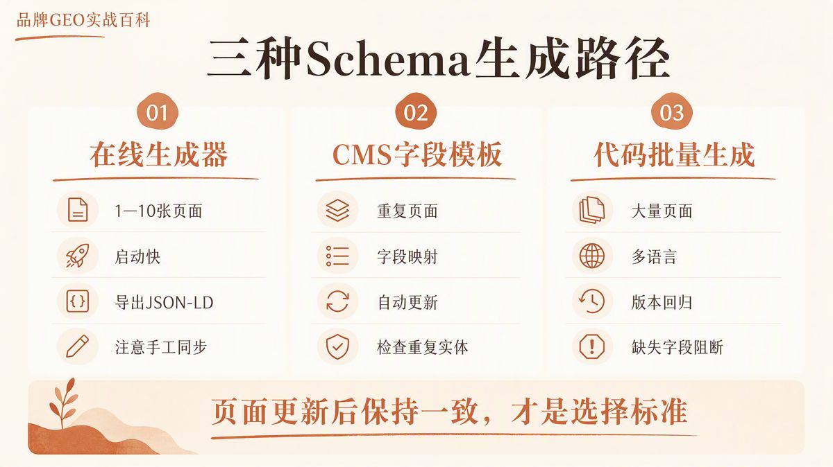 Schema结构化数据怎么生成?完整指南