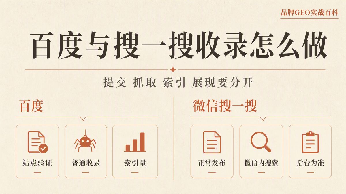百度收錄與微信搜一搜收錄:先分清5種狀態