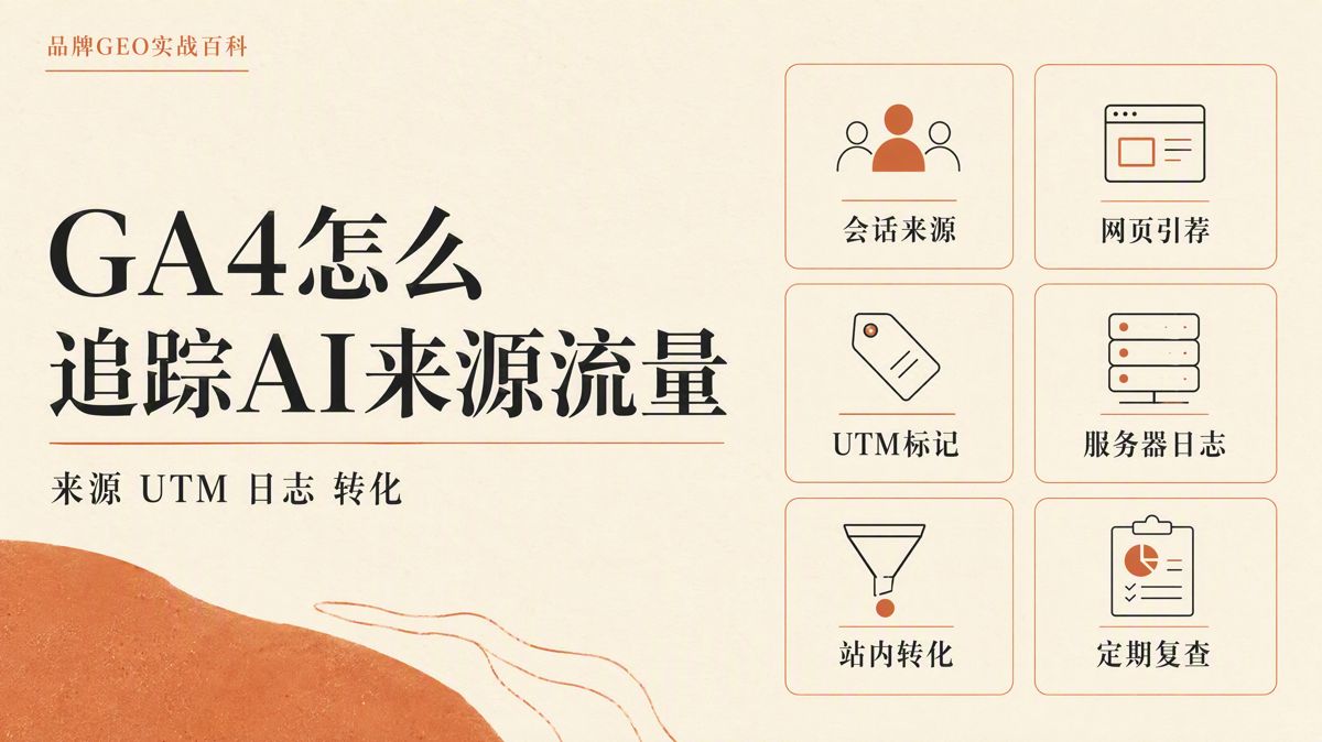 GA4追踪国内AI来源流量:一套可复核的方法