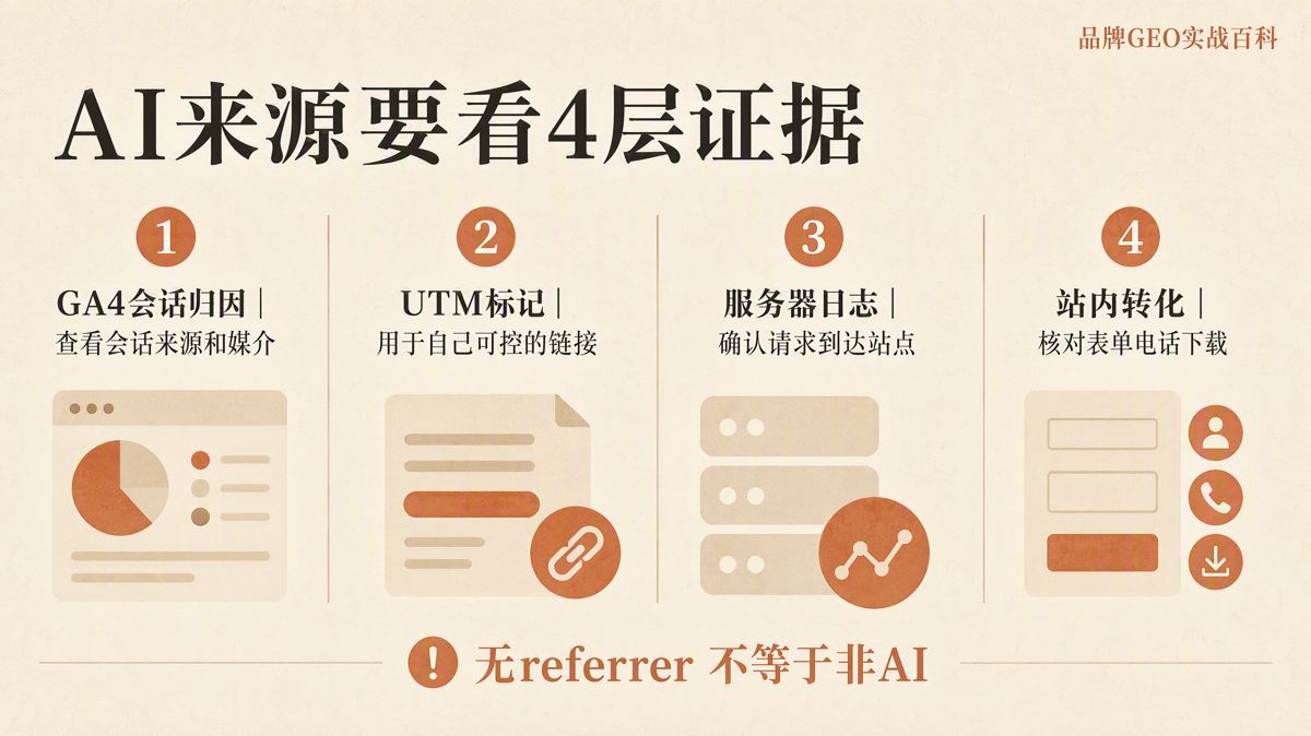GA4追踪国内AI来源流量:一套可复核的方法