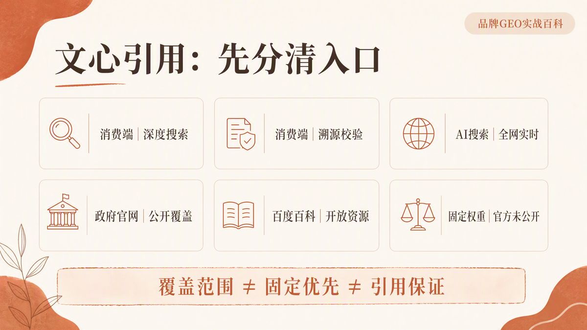 文心引用什么内容?先分清4个入口